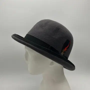 컨디션 최상 네이버후드 울 펠트 햇 그레이 깃털 포함