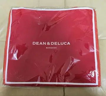 DEAN & DELUCA 빨간색 토트백 방콕제
