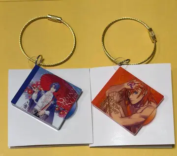 우타프리 원더랜드 CD 자켓 아크릴 키링 렌 마사토