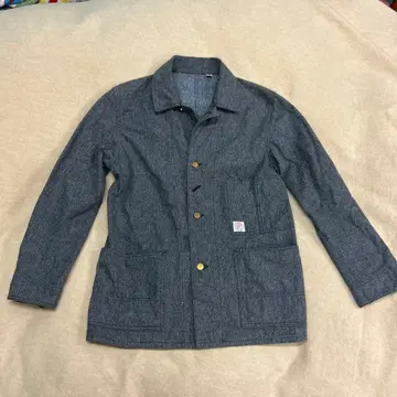 풀카운트 FULLCOUNT 2894 블랙 연사 트윌 커버올 USED