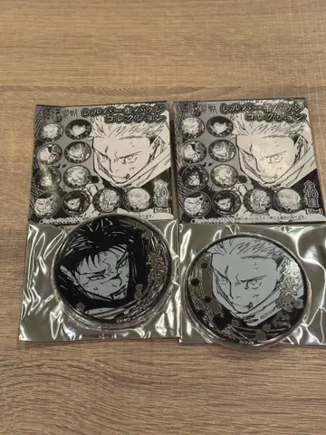 주술회전 실버 캔뱃지 컬렉션 이타도리 유우지 & 쵸소우