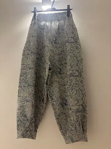 하라페코 상점 Jacquard Tapered Pants-블루