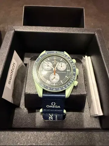 OMEGA 스와치 스피드 마스터 바이오세라믹