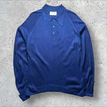 80S USA제 LORD JEFF 니트 피케 셔츠 L 빈티지