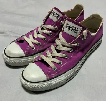 컨버스 올스타 LO 라즈베리 보라색 26cm ALL STAR 단종 컬러