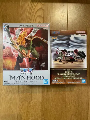 ONE PIECE 원피스 피규어 샹크스 흰 수염 2점