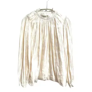 블라우스 CIROI 에고이스트 아이보리 플리츠 벌룬 2601091