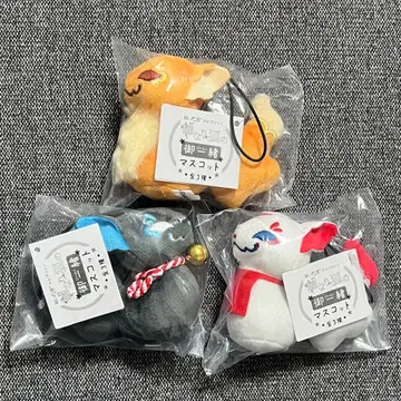 [ 총 3종 ] 하나나리 여우의 함께 마스코트 / 다이쿄야 컬렉션