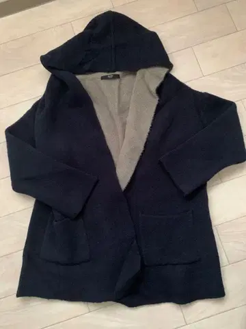 AnotherEdition 가디건풍 코트 네이비