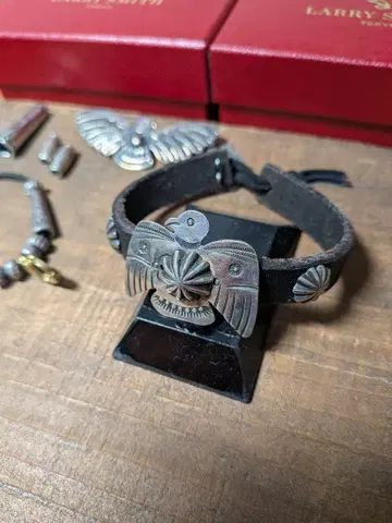 래리 스미스 초기 귀중 썬더버드 팔찌 정품 뱅글