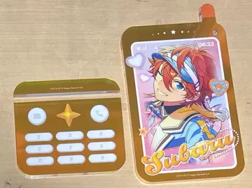 앙스타 GIRA 데코 휴대폰 스트랩 아크릴 스탠드 아케호시 스바루