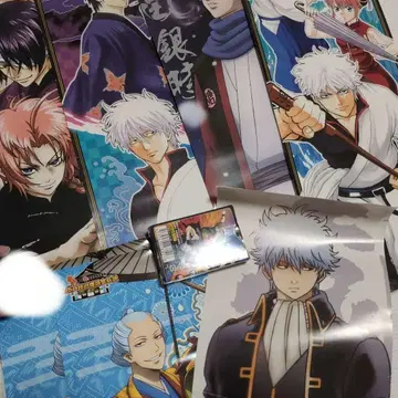 7장 세트 은혼 포스터 사카타 긴토키 타카스기 신스케 카무이