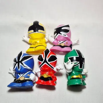 사무라이전대 신켄저 손가락 인형 세트