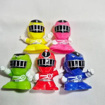 열차전대 토큐저 손가락 인형 세트