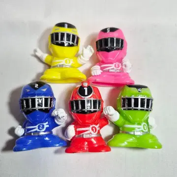 열차전대 토큐저 손가락 인형 세트