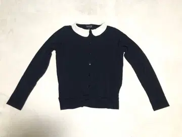 [수회 사용] agnes b. 네이비 긴팔 셔츠 블라우스 S