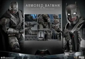 핫토이즈 MMS742D62 아머드 배트맨 일반 버전 Batman