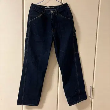 Nautica Jeans 인디고 배기 스트레이트 데님