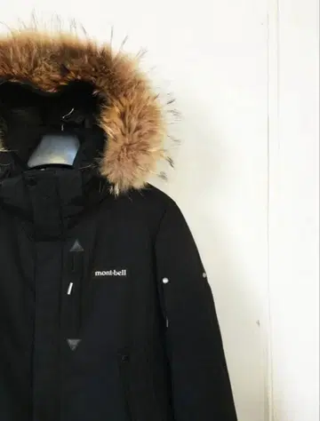 레어 몽벨 montbell 여성용 M 블랙 다운 자켓 퍼