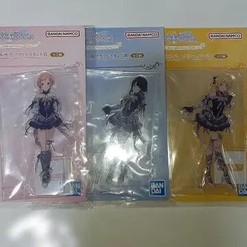 아이돌 마스터 제일복권 일루미네이션 아크릴 스탠드 3개 세트