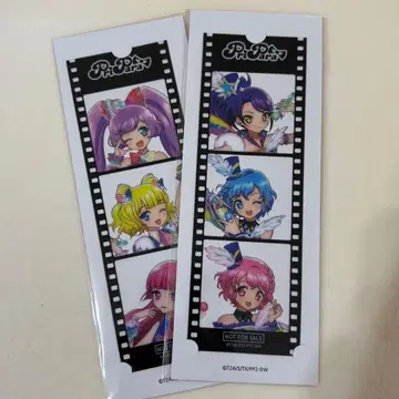 프리파라 한국 10주년 팝업 특전 필름 북마크 세트