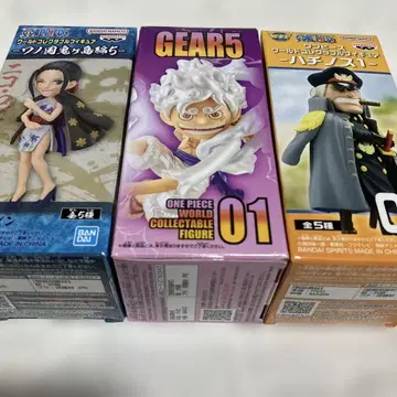 원피스 월드 콜렉터블 피규어 3체 세트