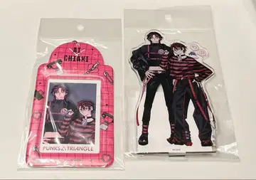 PUNKS TRIANGLE 아크릴 스탠드 카드 홀더 아이 x 치아키