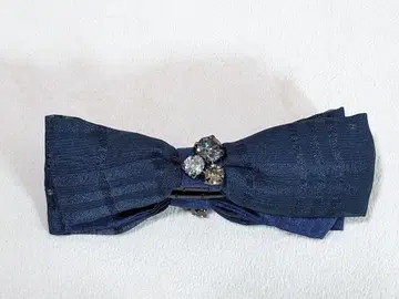 컴플렉스 비즈 리본 바나나 클립 헤어 액세서리 클립 머리핀