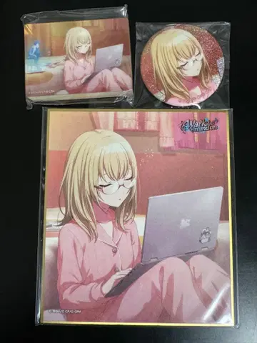 프로세카 아즈사와 코하네 허무를 부채질하는 색지 노블 아트 그리캔 캔뱃지