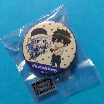 페어리 테일 FAIRY TAIL 캔뱃지 가챠톡 그레이 쥬비아