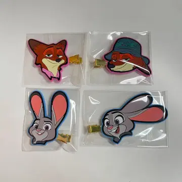 주토피아 2 앞머리 클립 닉 주디