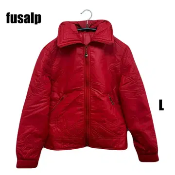 80's 골드윈 fusalp 빨간색 후드 부착 자켓 L [ M15 ]