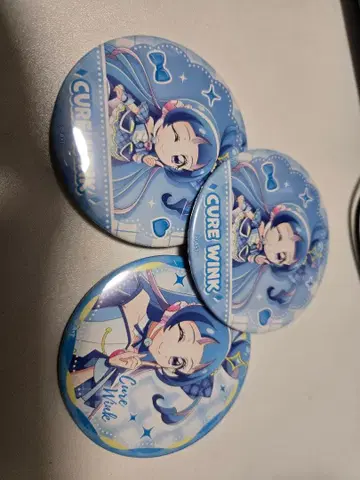 드리스타 키미프리 큐어 윙크 캔뱃지 3개 세트