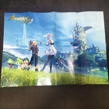 제노블레이드 xenoblade 포스터 이어지는 미래