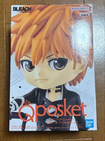 Qposket BLEACH 쿠로사키 이치고 피규어 미개봉 새상품.