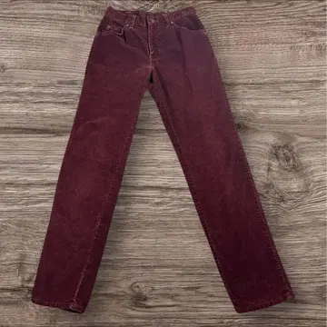 USA제/90s 리바이스 910 코듀로이 슬림 스트레이트 보르도