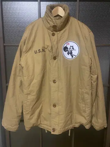 필릭스 Felix N-1 덱 자켓 U.S.N 밀리터리 XL