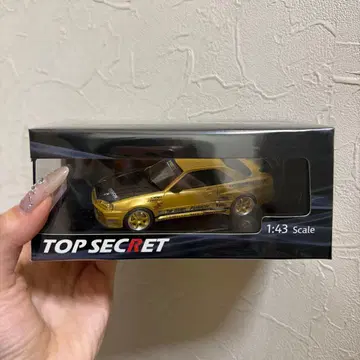 TOP SECRET 골드 미니카 1:43 스케일