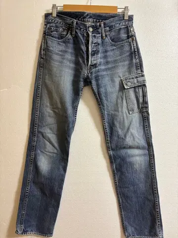 Pure Blue Japan 일본제 데님 W30 카고 포켓