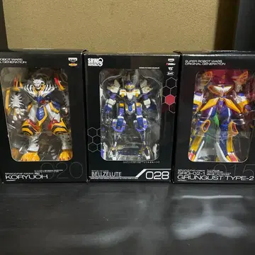 슈퍼로봇대전 OG 풀 액션 피규어 3종