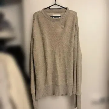 JIL SANDER 베이지 니트 스웨터 M