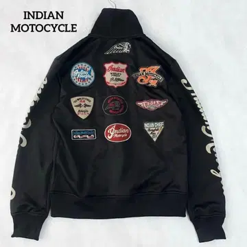 인디언 모토사이클 indian 자수 와펜 트랙 자켓 M