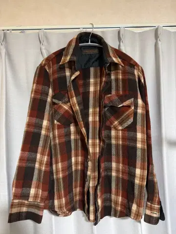 데이비드 해리슨 체크 무늬 플란넬 셔츠