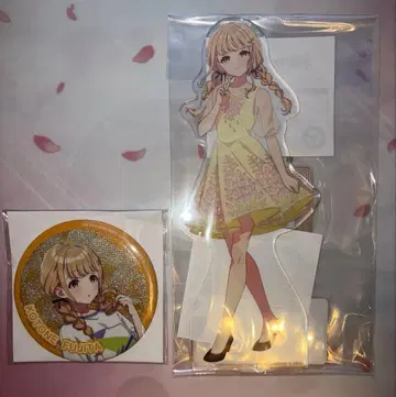 학원 아이돌 마스터 아크릴 스탠드 글리터 캔뱃지 후지타 코토네 2