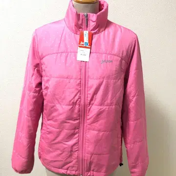 Srixon 골프웨어 방한 자켓 핑크 도트 L 스릭슨 발수