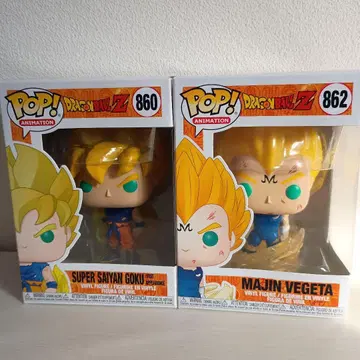 펀코 팝 드래곤볼 Z 손오공 베지터 2체 세트 FunkoPOP