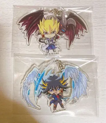 미사용 유희왕 5D's 잭 아틀라스 부동유성 아크릴 키링