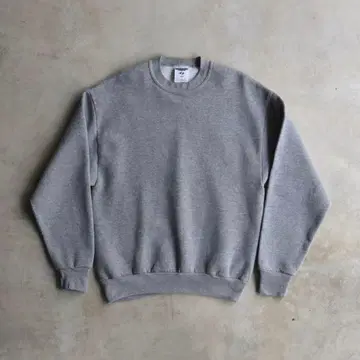 90s JERZEES 무지 맨투맨 M 그레이 USA제 러셀