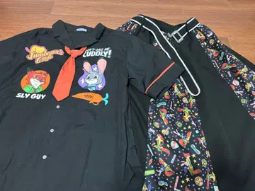 axes femme 주토피아 콜라보 셔츠&스커트 세트