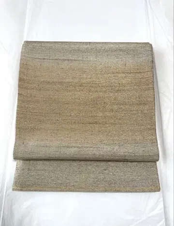 마스야 타카오넨 금철금 비단 후쿠로 오비 단안개 문양